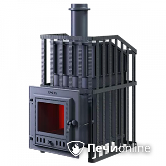 Дровяная печь-каменка Гефест Гроза 18М Ураган в Казани